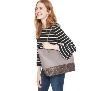 Kate Spade Greta Court Glitter Penny Tote